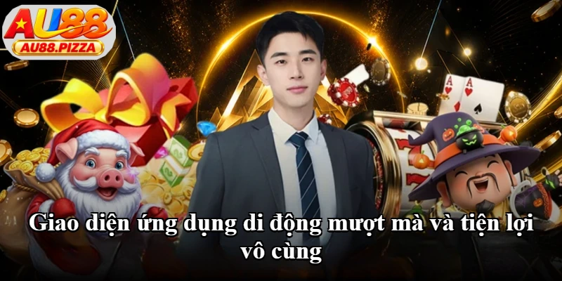 Giao diện ứng dụng di động mượt mà và tiện lợi vô cùng Giao diện ứng dụng di động mượt mà và tiện lợi vô cùng