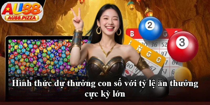 Hình thức dự thưởng con số với tỷ lệ ăn thưởng cực kỳ lớn Hình thức dự thưởng con số với tỷ lệ ăn thưởng cực kỳ lớn