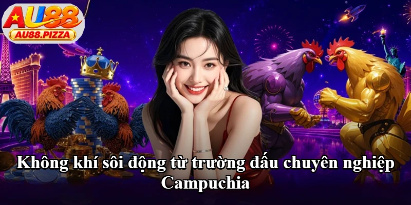 Không khí sôi động từ trường đấu chuyên nghiệp Campuchia Không khí sôi động từ trường đấu chuyên nghiệp Campuchia