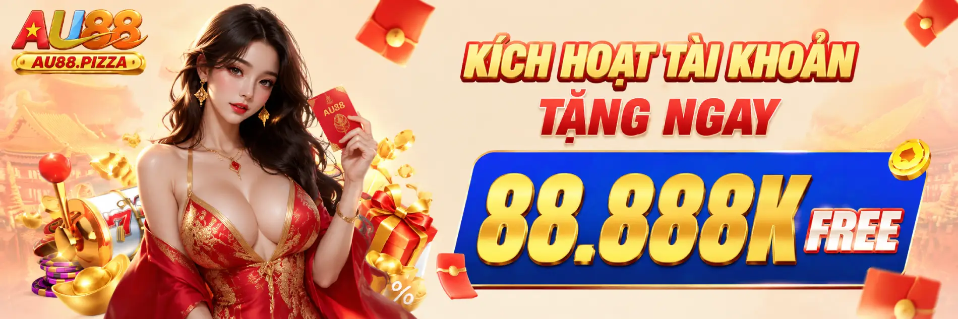 kích hoạt tài khoản au88 tặng ngay 88.888k