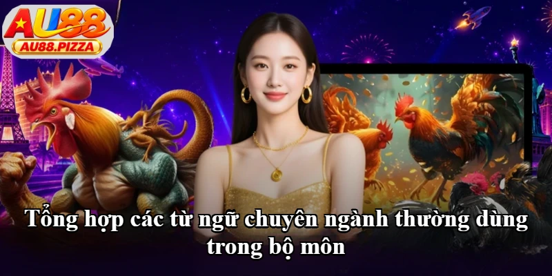 Tổng hợp các từ ngữ chuyên ngành thường dùng trong bộ môn